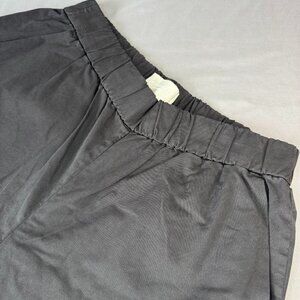 Everlane The Easy Pant Womens Large Black Pull On Straight Leg Pockets Comfort